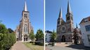 Lambertuskerk en Petruskerk in Etten-Leur.