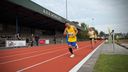 Tijdens de clubkampioenschappen van atletiek vereniging Achilles werd er gelopen op de vernieuwde baan.