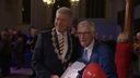 Ferd Quik ontvangt Erepenning van gemeente Bergen op Zoom