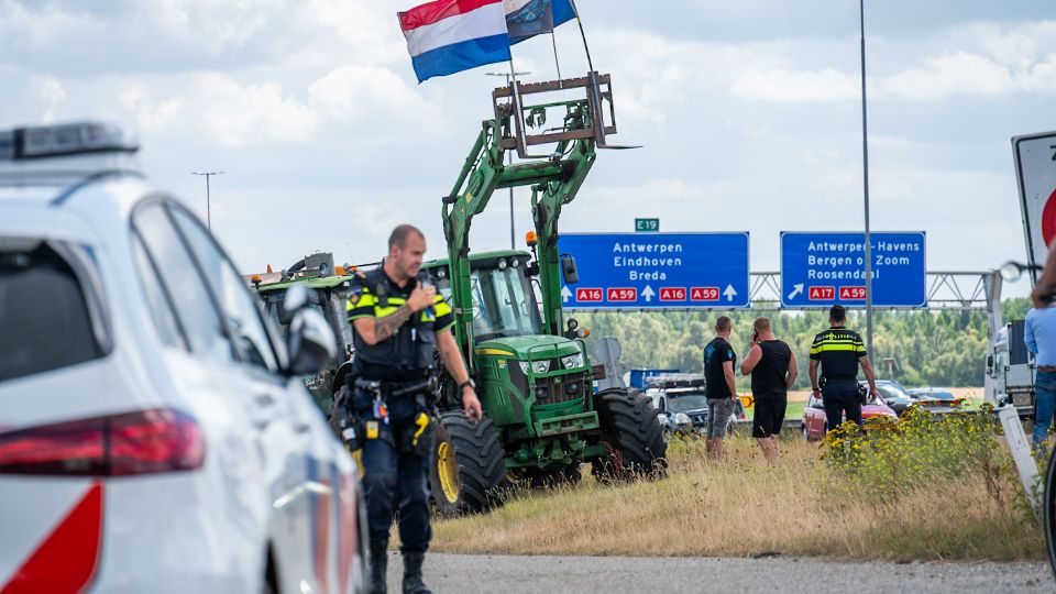 Boerenprotest Moerdijk
