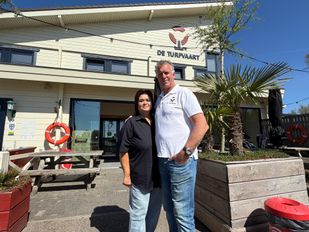 Jolanda en Ton Stoop van de Turfvaart in Etten-Leur.