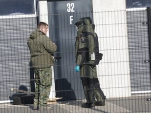 flitspoeder EOD Bergen op Zoom