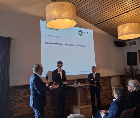 staatssecretaris Jo-Annes de Bat Klimaat Groene Groei energietransitie