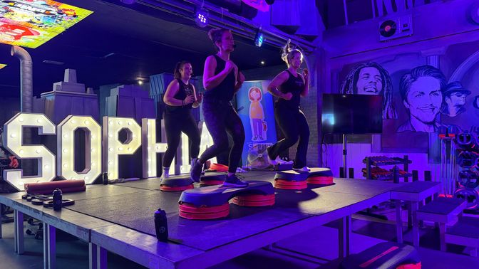 Sporten voor het Sophia Kinderziekenhuis in Hoeven