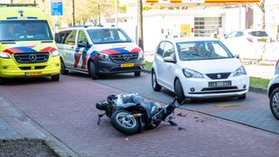 ongeluk scooter roosendaal politie ambulance 112 burgemeester freijterslaan