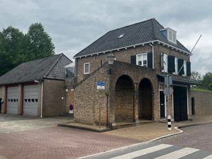 De kazerne aan de Landpoortstraatin WIllemstad