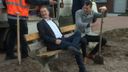 Project Op d&#8217;Hei symbolisch afgerond met plaatsen bankje