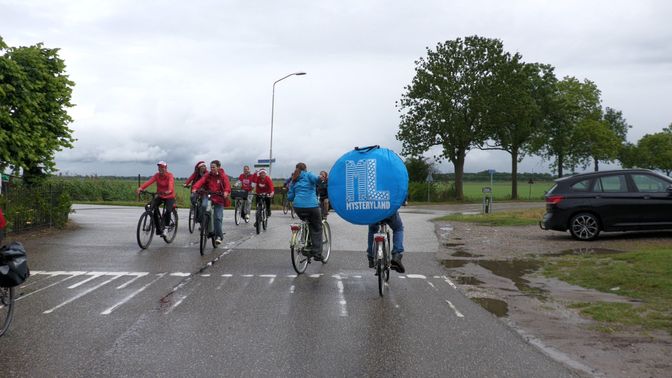 Onderweg naar de gekozen straat
