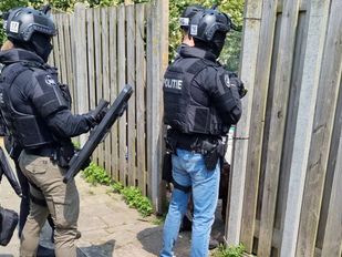 Man bedreigt politieagenten Roosendaal