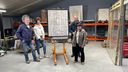 Herinneringsbord Tweede Wereldoorlog Nispen weer hersteld