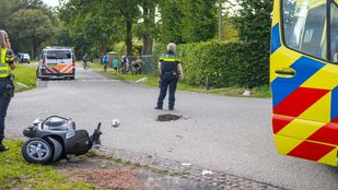 scooterongeval Bergen op Zoom