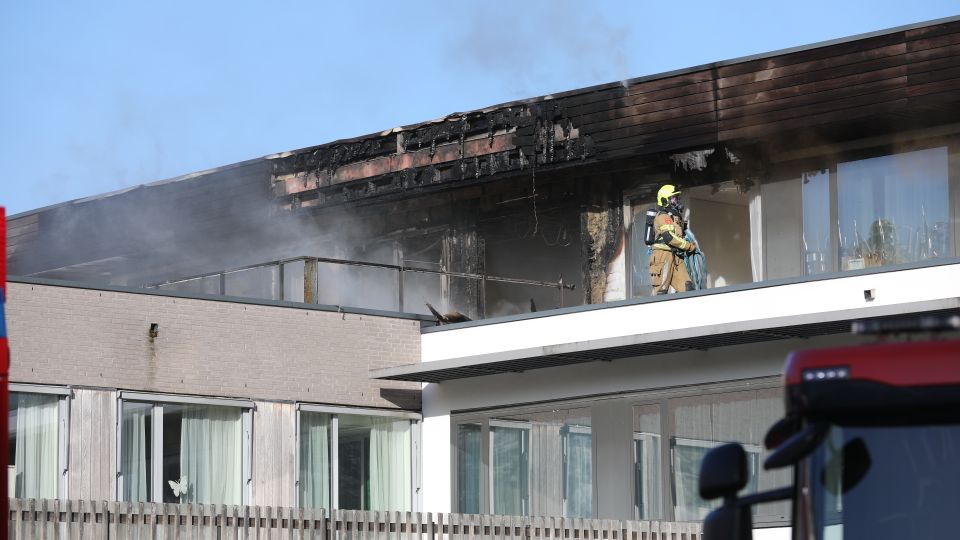 112 nieuws brand politie rook vuur vrederust halsteren
