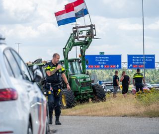 Boerenprotest Moerdijk