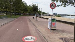 verbod rolstoelen en scootmobielen Boulevard Bergen op Zoom