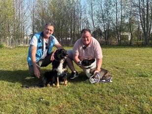 Dick Hak en Lennard Zwaard