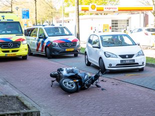 ongeluk scooter roosendaal politie ambulance 112 burgemeester freijterslaan