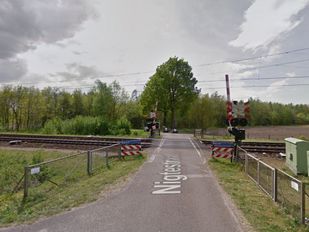 Bewaakte spoorwegovergang