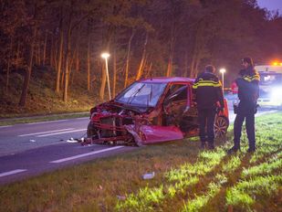 ongeluk botsing auto's antwerpsestraatweg hoogerheide bergen op zoom