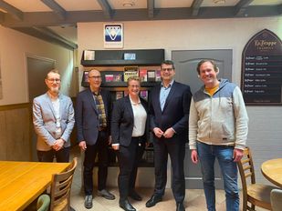 Gedeputeerde Ronnes bezoekt Nispen