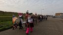 Boerenmaaltijd XXL groot succes met wandeling en polonaise