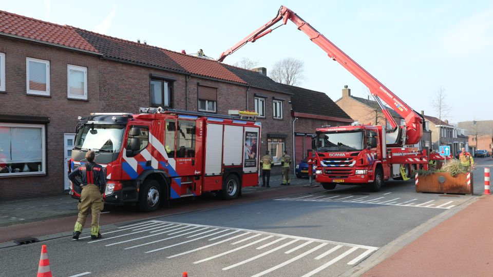 Brandweer rukt uit voor vastzittende vogel in Roosendaal