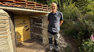 Kees Verbocht van Stichting Vrienden Heemtuin Rucphen