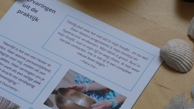 Reactie van een van haar klanten