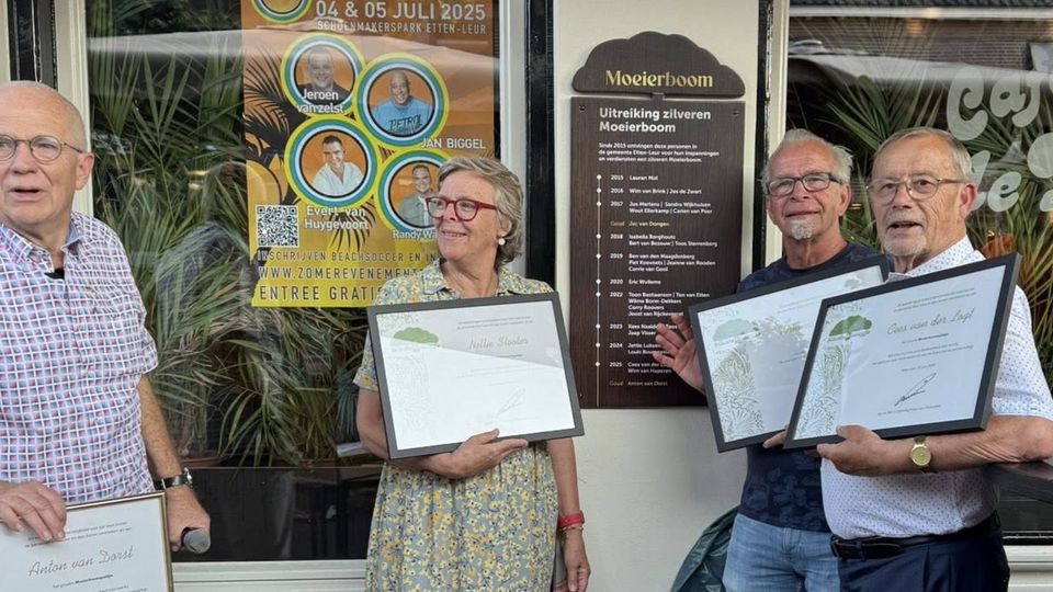 Wie verdient dit jaar de Zilveren Moeierboom?