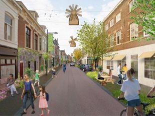 Impressie van toekomstige Molenstraat