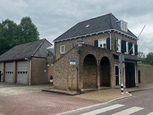 De kazerne aan de Landpoortstraatin WIllemstad