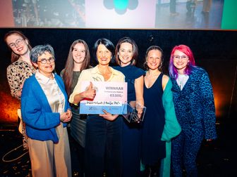 De prijs voor professionele makers werd gewonnen door Raquel de la Fuente & Monique Raat (foto: Quinn Broers)