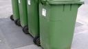 Groene bak in Bergen op Zoom drie dagen aan de straat voor bladafval