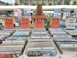 Anne Retro platenbeurs