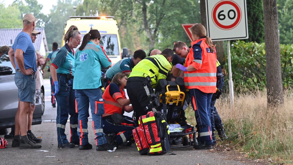 Ongeval Klein-Zundert wielrenner