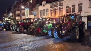 Boeren protest Markt Roosendaal