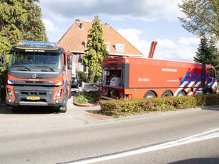 Brand Bergen op Zoom overkapping