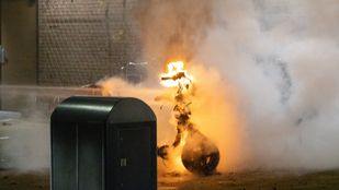 scooter verbrand Plejadenlaan