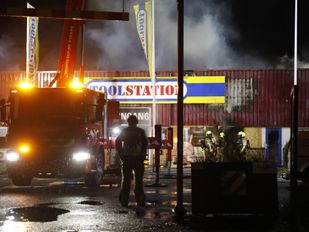 Brand Kruisakkers Bergen op Zoom toolstation