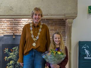 Elisa uit Halsteren is de nieuwe kinderburgemeester van Bergen op Zoom