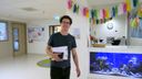 Striptekenaar Wouter tekent voor zieke kinderen in het ziekenhuis