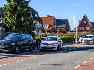 Politie&shy;achtervolging eindigt in Bosschenhoofd, bestuurder aangehouden