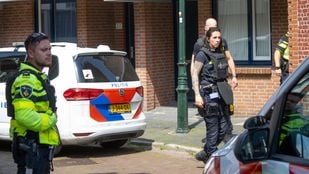 politieactie Wijngaardstraat Bergen op Zoom