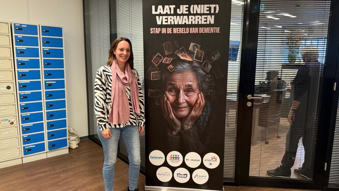 Linda Deckers zet zich in voor de wereld van dementie.