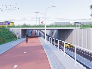 Tunnel spoor Etten-Leur