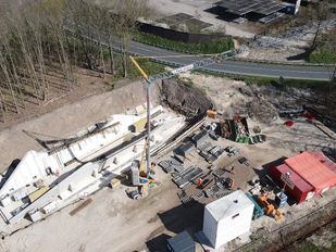 fietstunnel f58 roosendaal bergen op zoom werkzaamheden snelweg a58 a17