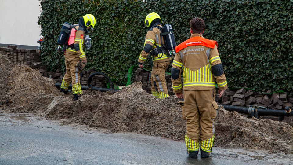 Gaslek in Moerstraten door graafwerkzaamheden