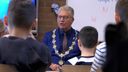 Kinderen maken kennis met de burgemeester en zijn vak