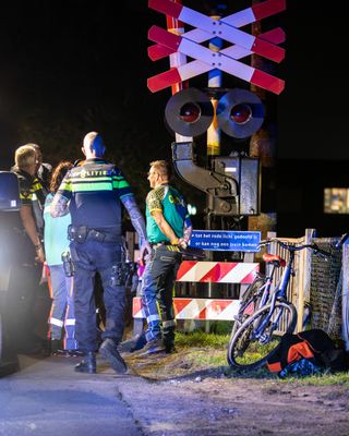 Fietser zwaargewond na aanrijding met trein in Oud Gastel
