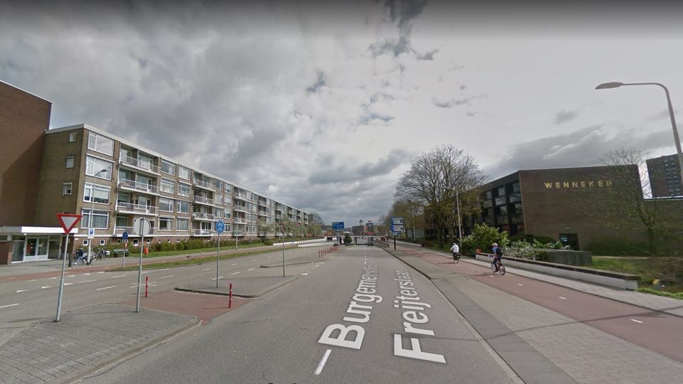 Burgemeester Freijterslaan in Roosendaal richting centrum