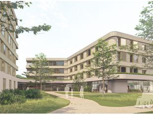 Artists impression van de nieuwe Brink in het hart van de Kroeven.